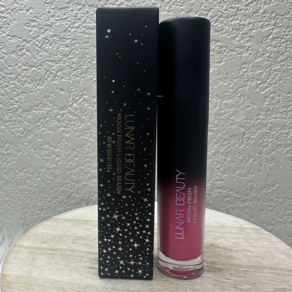 $9 🌙‎ LUNAR Beauty Moon Prism Blush In Fuchsia NEW FULL SZ